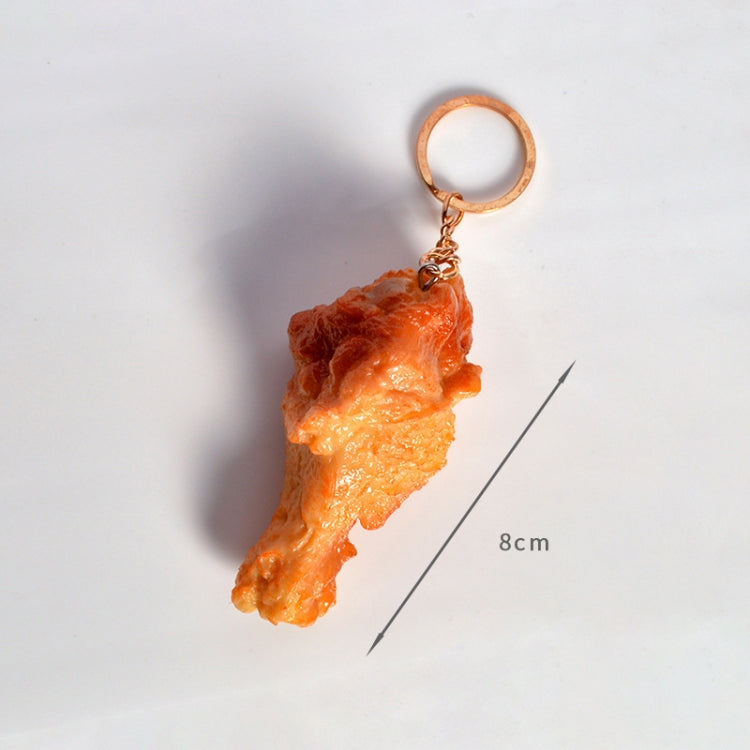 3 PCS Chicken Leg Keychain Simulation Food Model Toy Shooting Props - Camera Accessories by buy2fix | Online Shopping UK | buy2fix