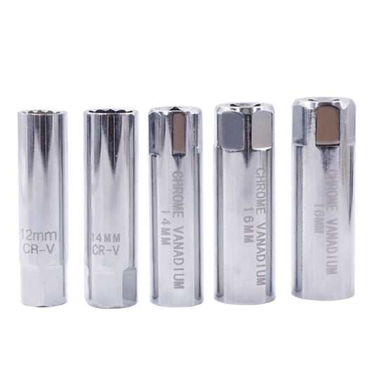 Car Spark Plug Sleeve Wrench Thin Flames Disassembly Tool, Specification: 14mm (Shrapnel) by buy2fix