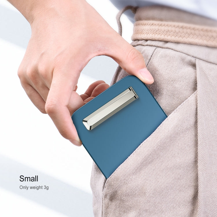 Oatsbasf 03654 Mini Mobile Phone Holder Back Sticker Portable Folding Desktop Multifunctional Magnetic Stand(Gold) - Hand-Sticking Bracket by Oatsbasf | Online Shopping UK | buy2fix