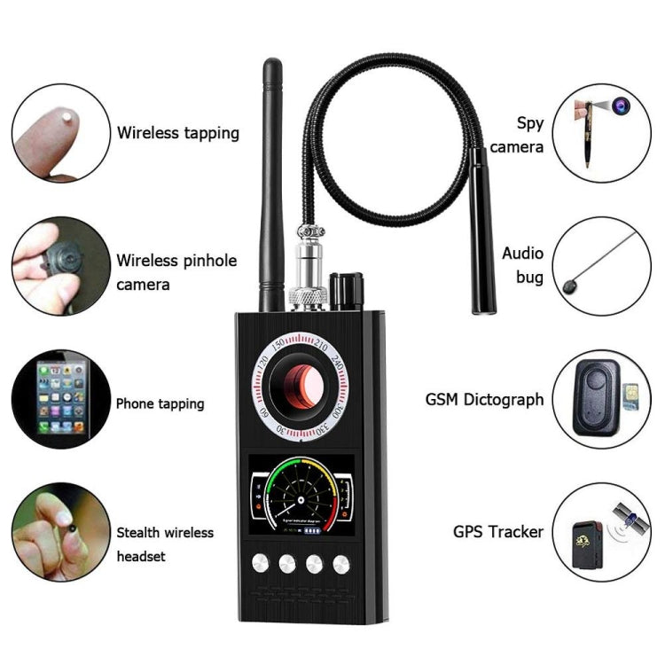 K68 Hotel Anti-Sneak Shooting Anti-Location Automatic Detection Anti-Eavesdropping And Anti-Monitoring Camera Signal Detector - Security by buy2fix | Online Shopping UK | buy2fix