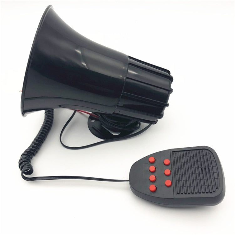 Car Speaker 7 Voice Circle 12V Motorcycle Speaker Alert Speaker - In Car by buy2fix | Online Shopping UK | buy2fix