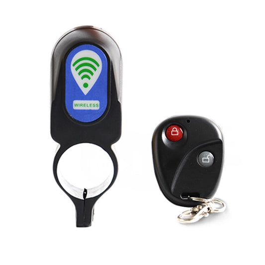 BG-262A Bicycle Remote Control Alarm Anti-Theft Alarm Car Lock(Black) by buy2fix