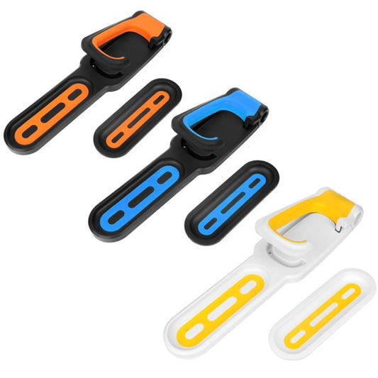 BG-R16 Bicycle Folding Wall Movable Hook Bicycle Mountain Bike Display Rack Parking Rack(Black Orange) by buy2fix