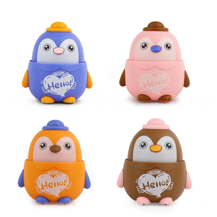 3 PCS Children Animal Press Crawling Toy Car, Random Color Delivery, Specification: Small Penguin - Electronic Pets by buy2fix | Online Shopping UK | buy2fix