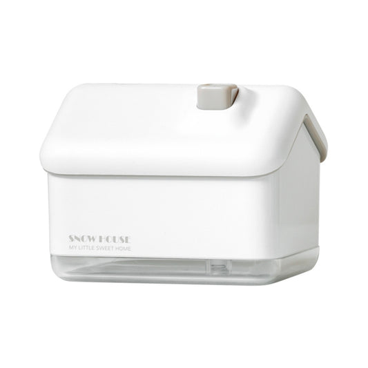 QB2020-008-G1 Mini Snow House Air Humidifier USB Bedroom Christmas Humidifier(White) by buy2fix