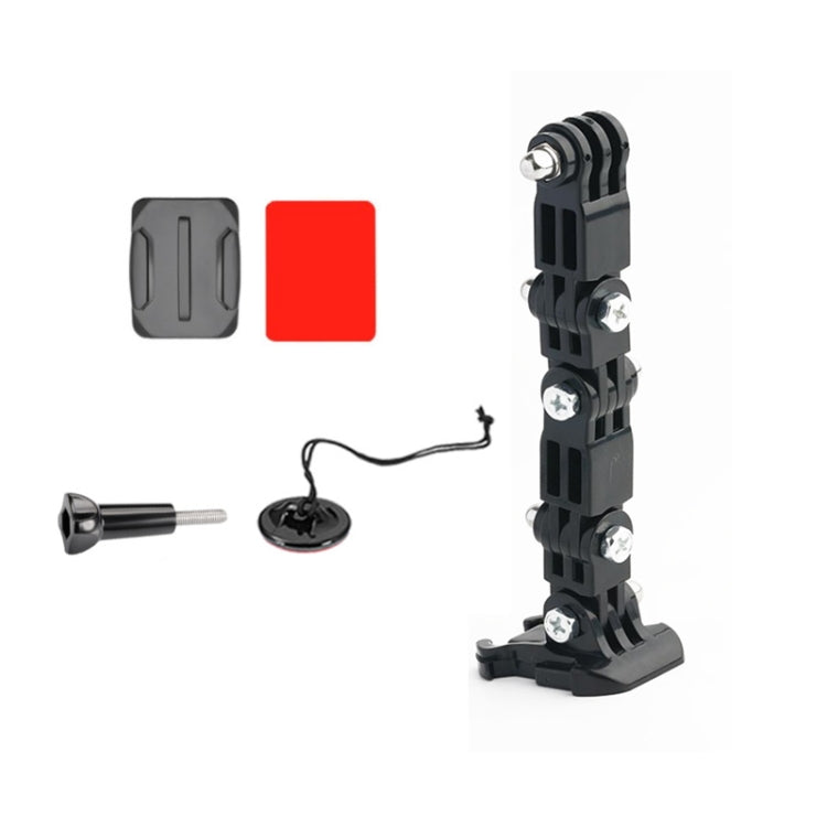 2 Set Cycling Helmet Adhesive Multi-Joint Arm Fixed Mount Set for GoPro Hero11 Black / HERO10 Black / GoPro HERO9 Black / HERO8 Black / HERO7 /6 /5 /5 Session /4 Session /4 /3+ /3 /2 /1, DJI Osmo Action and Other Action Cameras Top Combo Kit by buy2fix