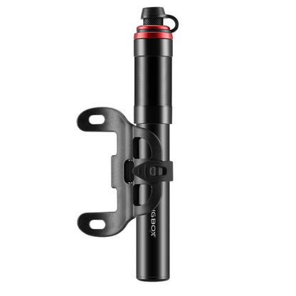 CYCLINGBOX BG-1044 Bicycle Aluminum Portable High Pressure Air Pump Universal Nozzle(Black) - Bicycle Locks & Bicycle Pumps by CYCLINGBOX | Online Shopping UK | buy2fix