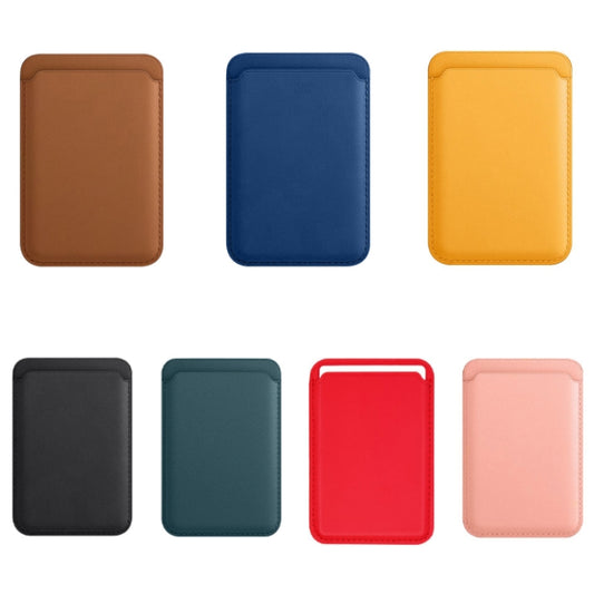 MagSafe Magnetic Leather Card Case Holster For iPhone(Black) by buy2fix