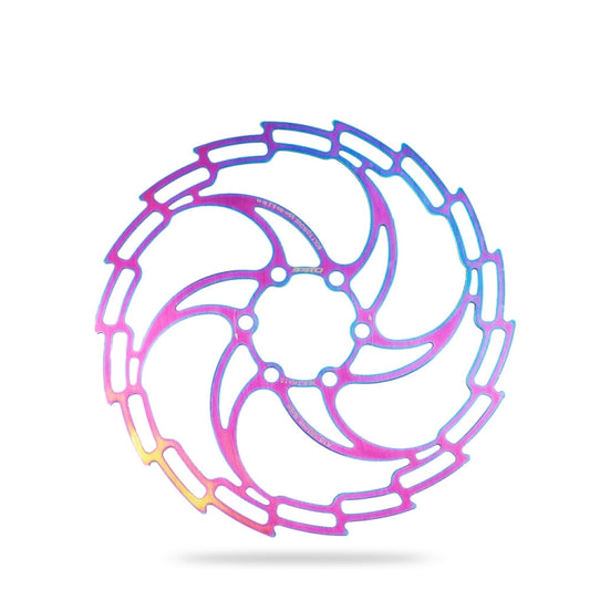 IIIPRO Bike Disc Mountain Bike Hollow Disc Dish Six Nail Brake Pad, Style: 160mm by buy2fix