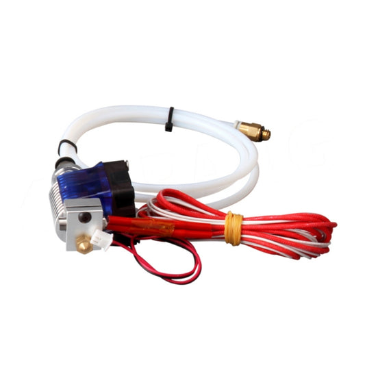 3D V6 Printer Extrusion Head Printer J-Head Hotend With Single Cooling Fan, Specification: Remotely 3 / 0.3mm by buy2fix