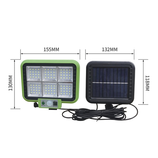 6 x 16 LED Outdoor Waterproof Solar Split Type Wall Light Human Induction Garden Corridor Household Street Light by buy2fix