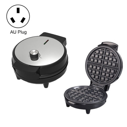 1000W Waffle Maker Breakfast Bread Maker Sandwich Maker Temperature Adjustable Electric Baking Pan(AU Plug) - Home & Garden by buy2fix | Online Shopping UK | buy2fix