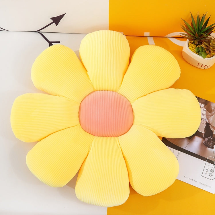 Small Daisy Flower Soft Elastic Cushion Pillow 72cm(Yellow) - Home & Garden by buy2fix | Online Shopping UK | buy2fix