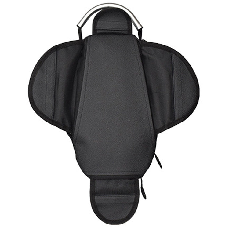 GHOST RACING GR-YXB08 Motorcycle Bag Touch Navigation Fuel Tank Package Dust Waist Bag(With Magnet (Black)) by GHOST RACING