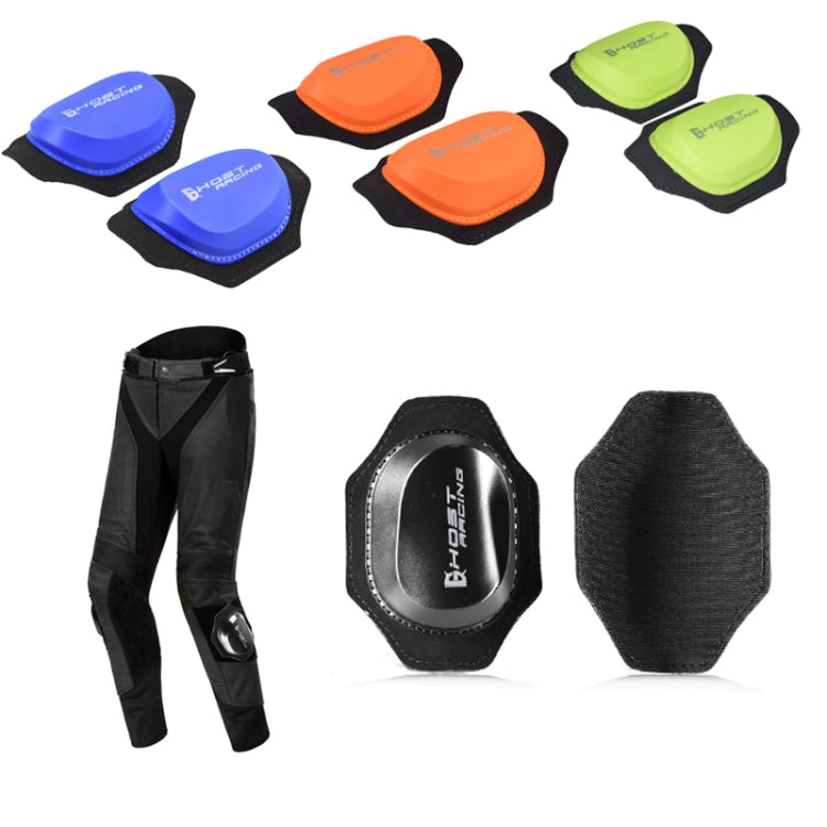 GHOST RACING GR-MB01 Motorcycle Protective Gear Knee Protective Abrasion(Blue) by GHOST RACING