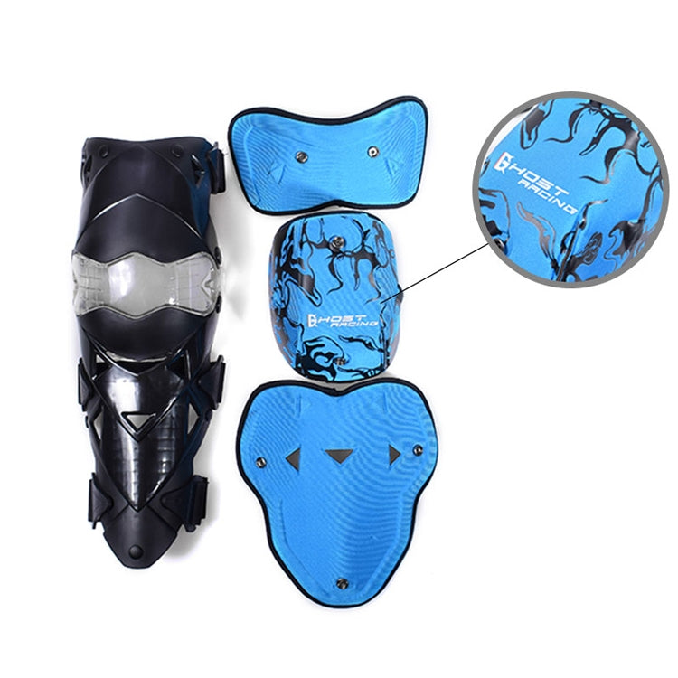 GHOST RACING GR-HX05 Motorcycle Riding Protective Gear Keep Warm Anti-Wind Anti-Fall Locomotive Knee Pad(Yellow) by GHOST RACING
