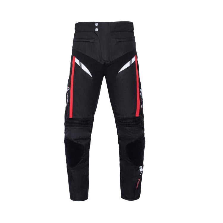 GHOST RACING GR-K06 Motorcycle Riding Trousers Racing Motorcycle Anti-Fall Windproof Keep Warm Pants, Size: L(Black) by GHOST RACING