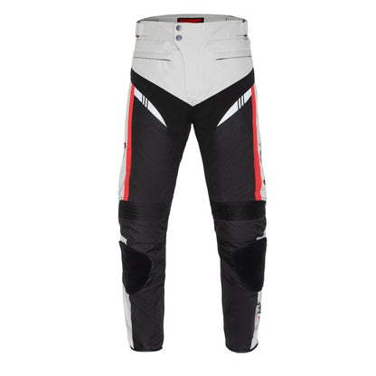 GHOST RACING GR-K06 Motorcycle Riding Trousers Racing Motorcycle Anti-Fall Windproof Keep Warm Pants, Size: XXXXL(Grey) by GHOST RACING