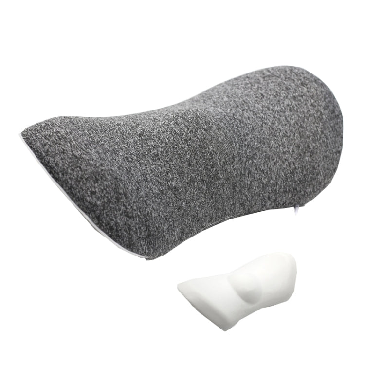 Car Supplies Lumbar Support Memory Foam Car Backrest Lumbar Cushion Seat Cushion Lumbar Pillow, Colour: Cationic Gray - In Car by buy2fix | Online Shopping UK | buy2fix