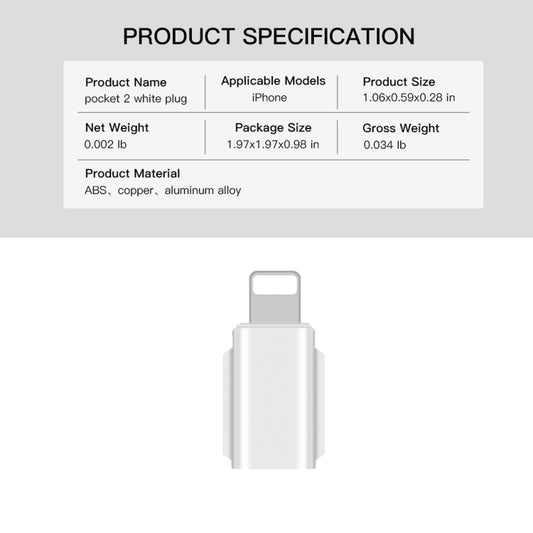 RCSTQ Smartphone Adapter for DJI OSMO Pocket 1/2, Colour: 8 Pin by RCSTQ