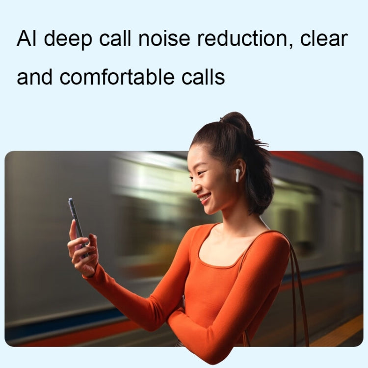 OPPO Enco Air2 Wireless Semi-in-ear AI Call Noise Reduction Music Sports Bluetooth Earphones(Blue) - Bluetooth Earphone by OPPO | Online Shopping UK | buy2fix