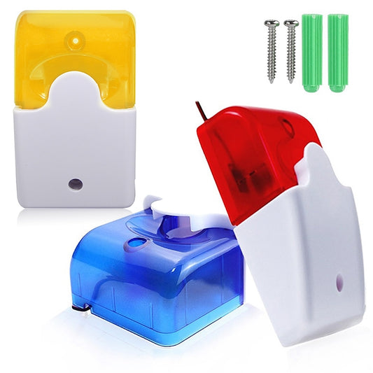 LY-103 Sound And Light Alarm Emergency Call For Help Connection Type Alarm, Specification: 12V (Red) by buy2fix