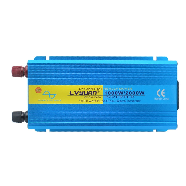 LVYUAN  2000W Car Home Pure Sine Wave Solar Inverter, Specification: 12V To 220V - In Car by LVYUAN | Online Shopping UK | buy2fix