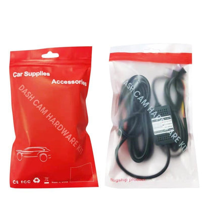 H516 Recording Step-down Line Shrinkage Video Car Charger Line Parking Monitoring Three-Core Power Cord, Model: With Fuse(Micro Straight) - In Car by buy2fix | Online Shopping UK | buy2fix