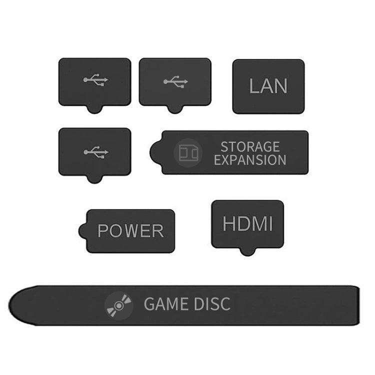 For XBOX Series S/X Host Dustproof Set Dust Plug,Style: Normal Edition - Cases by buy2fix | Online Shopping UK | buy2fix