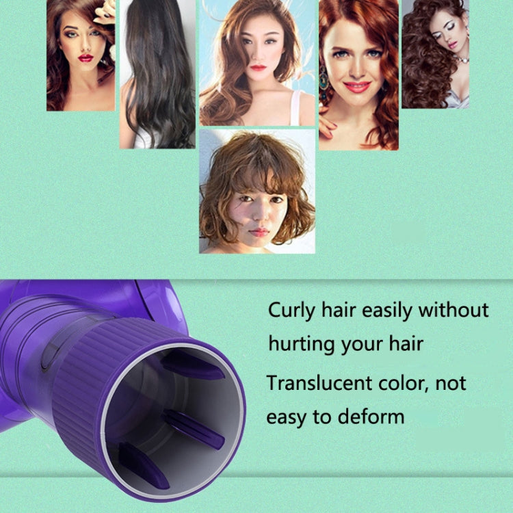 Curly Hair Hook Automatic Wave Curling Magic Hair Roller(Purple) - Home & Garden by buy2fix | Online Shopping UK | buy2fix