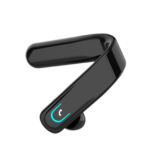 YX18 Bluetooth 5.1 Earhook Business Sport Single Ear Headphone(Black) by buy2fix