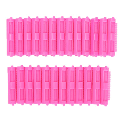 F2001 25 in 1 Perm Bar Styling Fluffy Perm Hair Clip Hair Salon Barber Shop Hairdressing Tools(Pink) - Hair Trimmer by buy2fix | Online Shopping UK | buy2fix