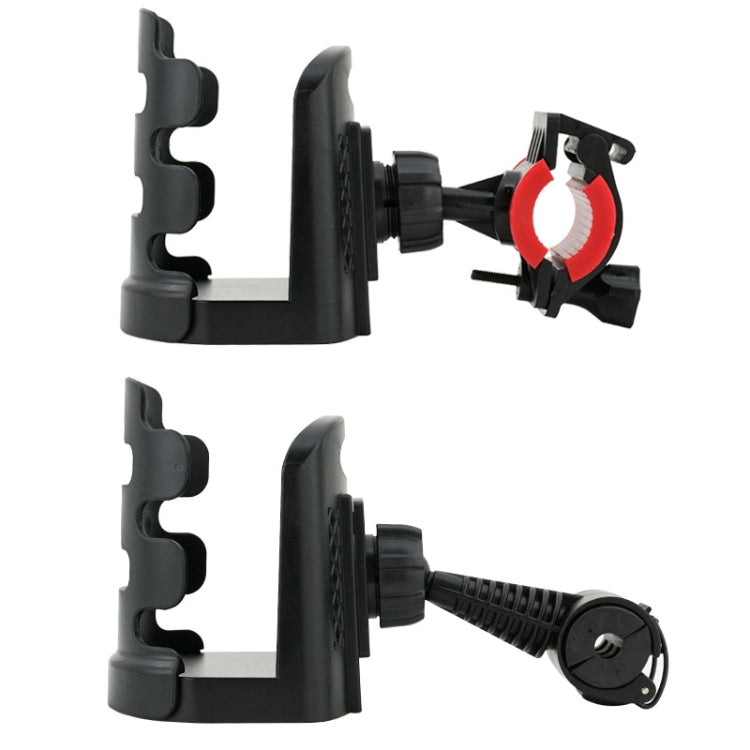 2 PCS SMCP-380 General Riding Cup Rack Motorcycle Bicycle Cup Holder(Handlebar Installation) by buy2fix