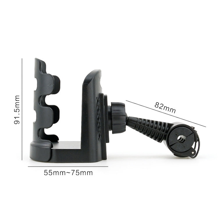 2 PCS SMCP-380 General Riding Cup Rack Motorcycle Bicycle Cup Holder(Handlebar Installation) by buy2fix
