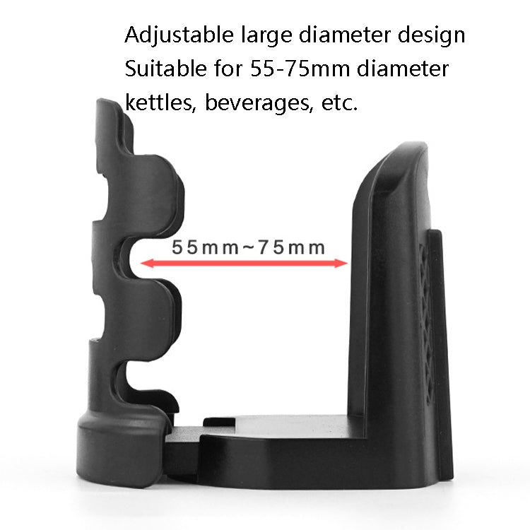 2 PCS SMCP-380 General Riding Cup Rack Motorcycle Bicycle Cup Holder(Handlebar Installation) by buy2fix