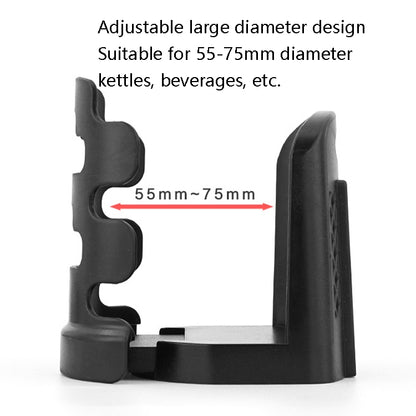 2 PCS SMCP-380 General Riding Cup Rack Motorcycle Bicycle Cup Holder(Handlebar Installation) by buy2fix