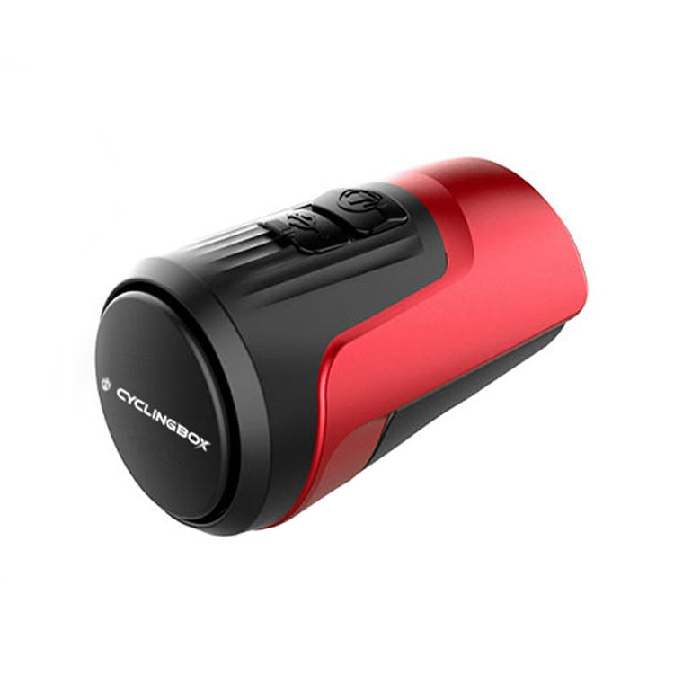 CYCLINGBOX BG-1903 Bike Alarm Anti-Theft Electric Horn 125dB USB Charging Bell(Red) - Bicycle Bells by CYCLINGBOX | Online Shopping UK | buy2fix