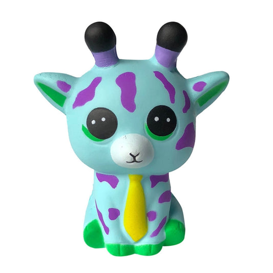 2 PCS TTPU1100 Cartoon Cute Slow Rebound Sika Deer Decompression Toy(Blue) - Squeeze Toys by buy2fix | Online Shopping UK | buy2fix