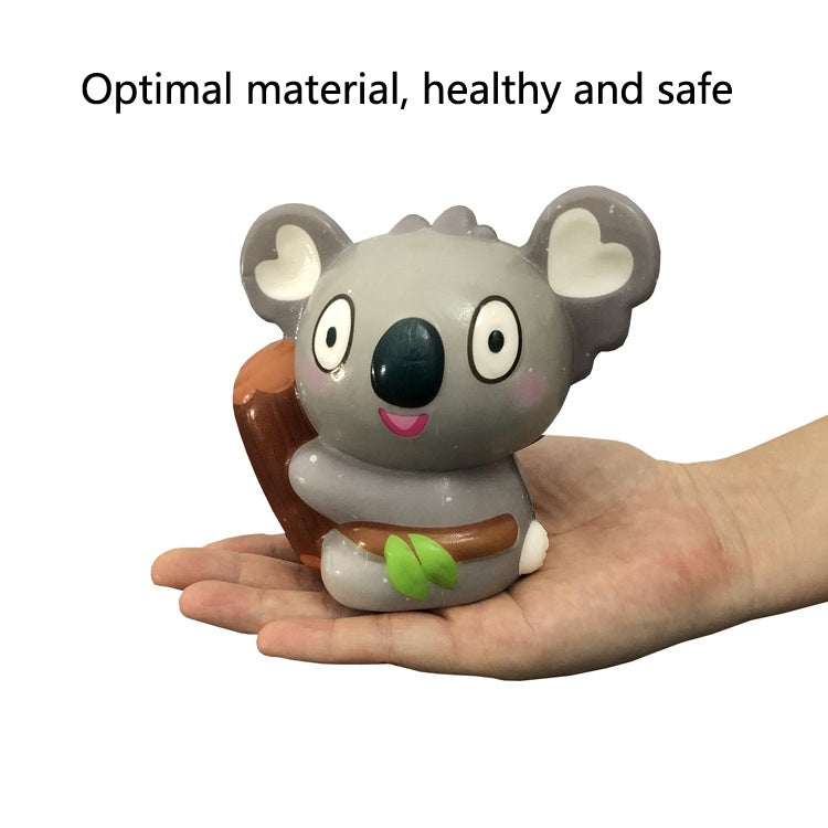 2 PCS TTPU1209 Color Printing Koala Slow Rebound Decompression Toy(Grey) - Squeeze Toys by buy2fix | Online Shopping UK | buy2fix