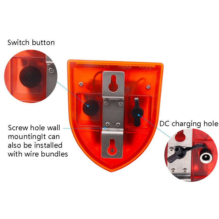 N911M Solar Animal Repeller Outdoor Sound And Light Alarm, Specification: with Induction - Security by buy2fix | Online Shopping UK | buy2fix