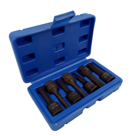7 PCS / Set 3/8 Inch Pneumatic Pressure Batch Socket Set Tool, Specification: 7093 T Type by buy2fix