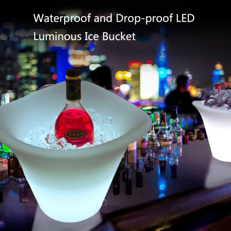 ES-IC014 Waterproof LED Luminous Ice Bucket For Bars, US Plug, Size: 30x30x16cm - Novelty Lighting by buy2fix | Online Shopping UK | buy2fix