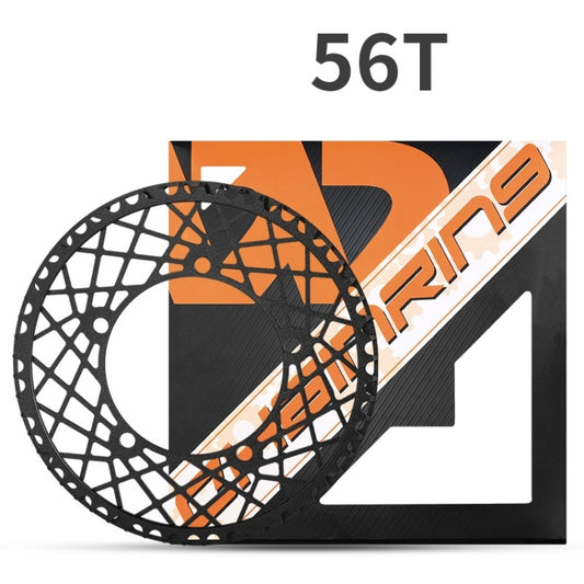 WEST BIKING Folding Bicycle Aluminum Alloy Waterproof Crankset, Colour: 56T（Black） by WEST BIKING