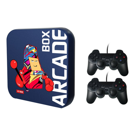 Arcade Box 256G Wired Video Game Machine Box 4K HD Display For PS1/PSP/N64/DC, AU Plug - Pocket Console by buy2fix | Online Shopping UK | buy2fix