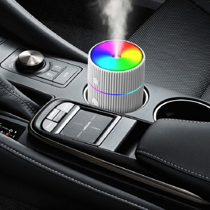 Colorful Cup Humidifier USB Mini Car Air Purifier(Black) - Home & Garden by buy2fix | Online Shopping UK | buy2fix