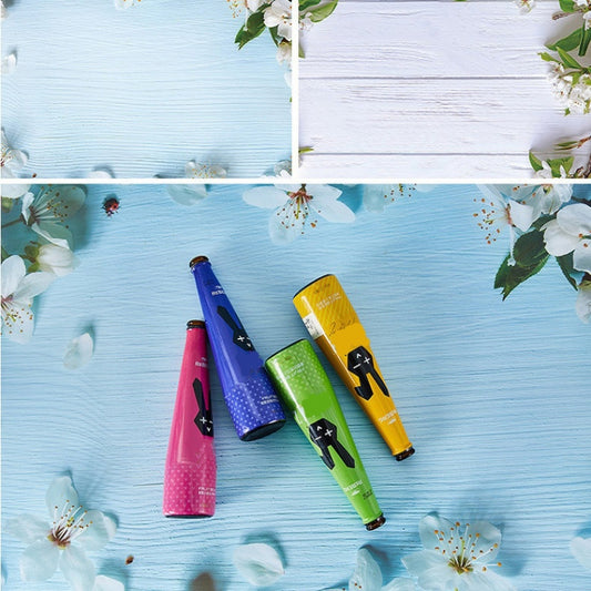 3D Stereo Double-Sided Photography Background Paper(Blue White) by buy2fix