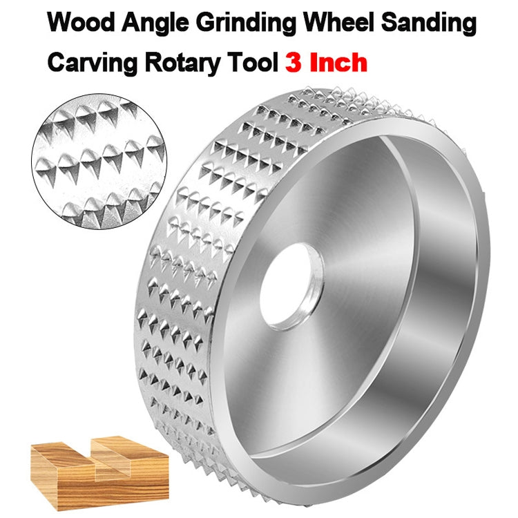 Corner Grinder Polishing Plate Woodworking Polishing Flat Disc(75mm Black) - Abrasive Tools & Accessories by buy2fix | Online Shopping UK | buy2fix