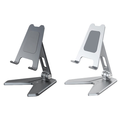 Boneruy P10 Aluminum Alloy Mobile Phone Tablet PC Stand,Style: Tablet Grey - Desktop Holder by BONERUY | Online Shopping UK | buy2fix