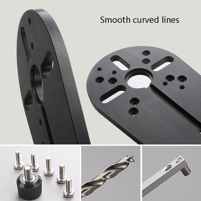 W New Trimming Machine DIY Accessories Universal Milling Circle Machining Circle(D) - Others by buy2fix | Online Shopping UK | buy2fix