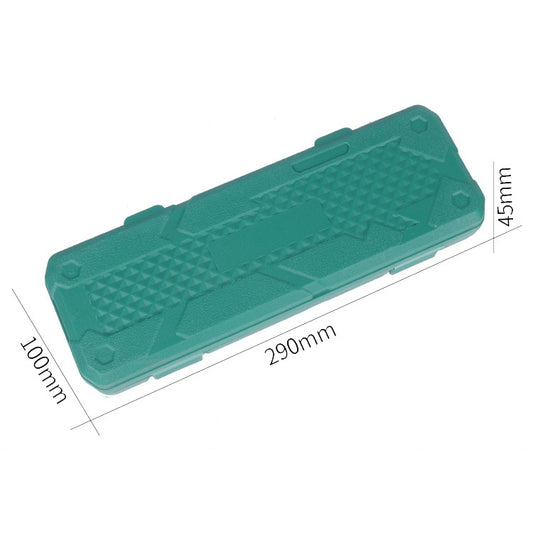 Inside And Outside Hexagon Wrench Auto Repair Wind Cannon Sleeve, Specification: 10 In 1 With Curved Rod by buy2fix